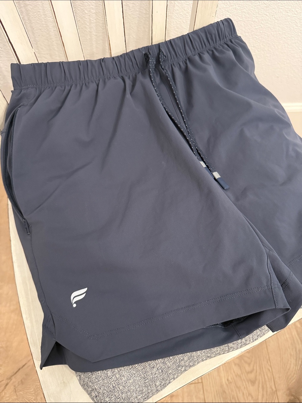 Fabletics Navy Blue Kids Athletic Shorts